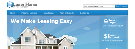 My-lease-home.com -  Real Estate website